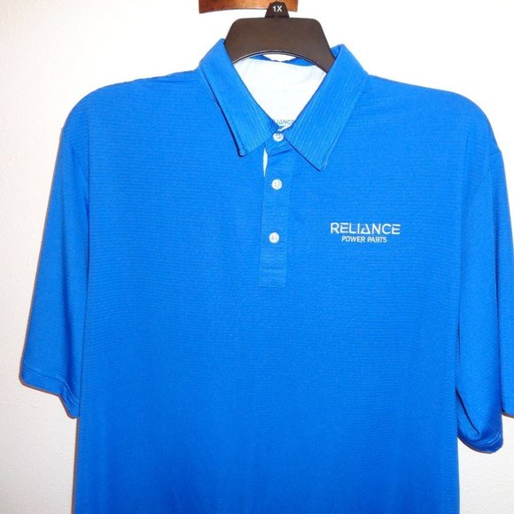 Men's Reliance Power Parts Polo Size XL - Picture 2 of 10